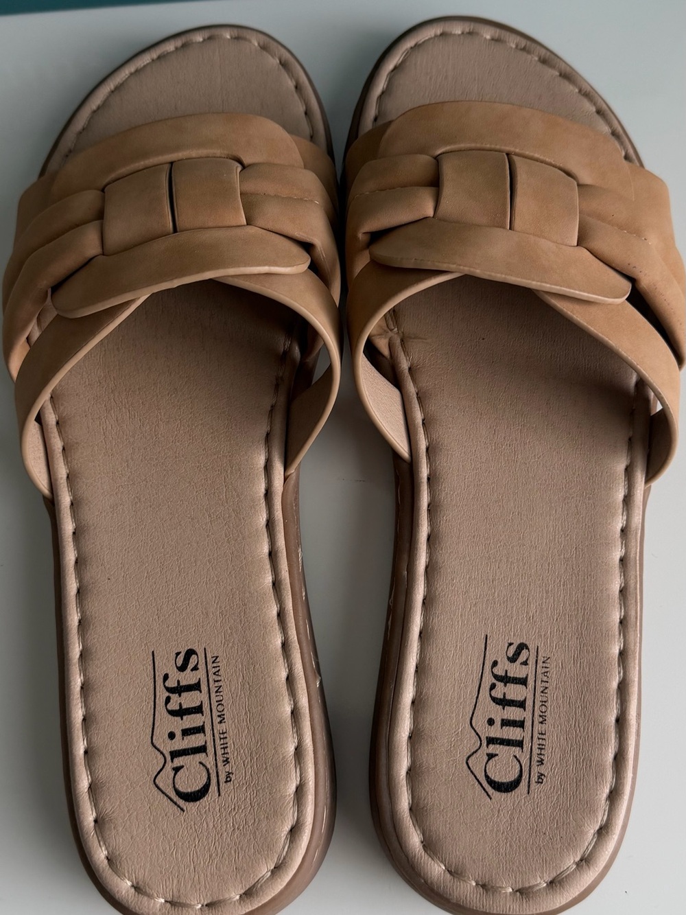 Cliffs Slip in Brown sandals size 9 - Picture 2 of 5